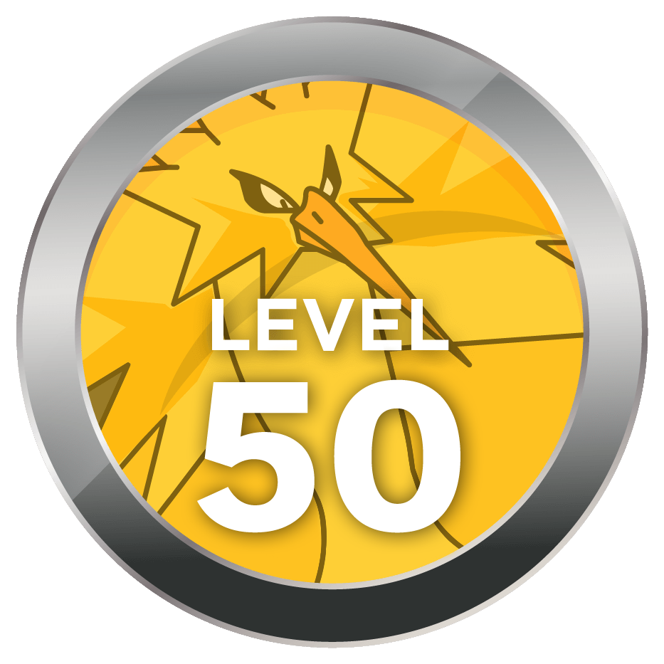 Level 50, Team Instinct, 500+ Shiny, 4.4k Garchomp